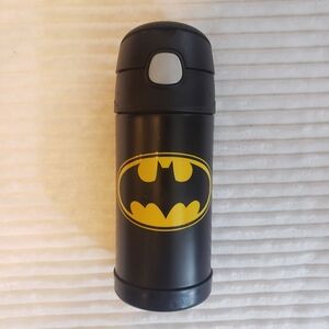 Thermos DC Comics Batman Black & Yellow Thermos/Water Bottle